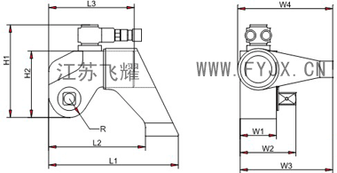 全自动液压扭矩扳手示意图