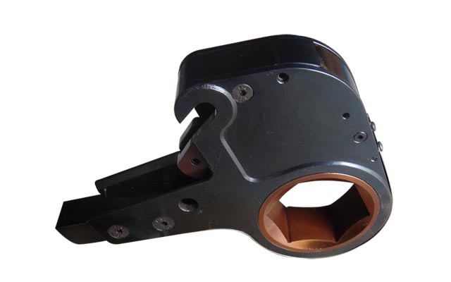 超薄中空式液压扭矩扳手工作头数据表