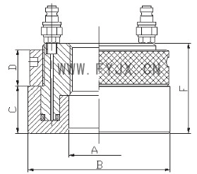 LMA型液压螺母示意图