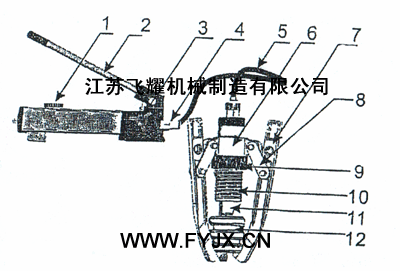 ����ʽҺѹ�������ṹͼ