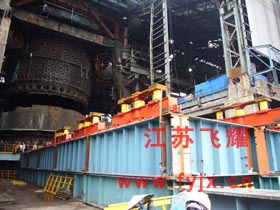 高炉安装现场图